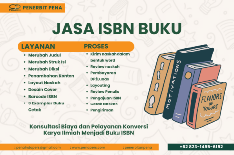 Layanan jasa penerbitan buku ber isbn