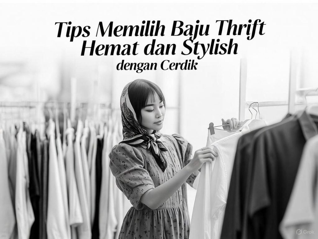 Tips Memilih Baju Thrift