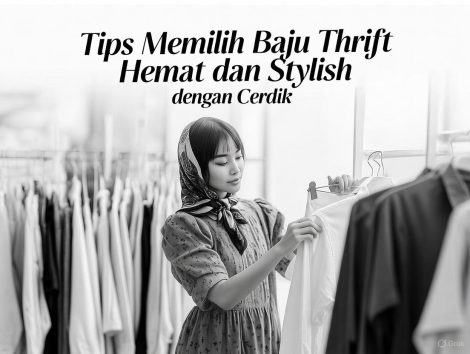 Tips Memilih Baju Thrift