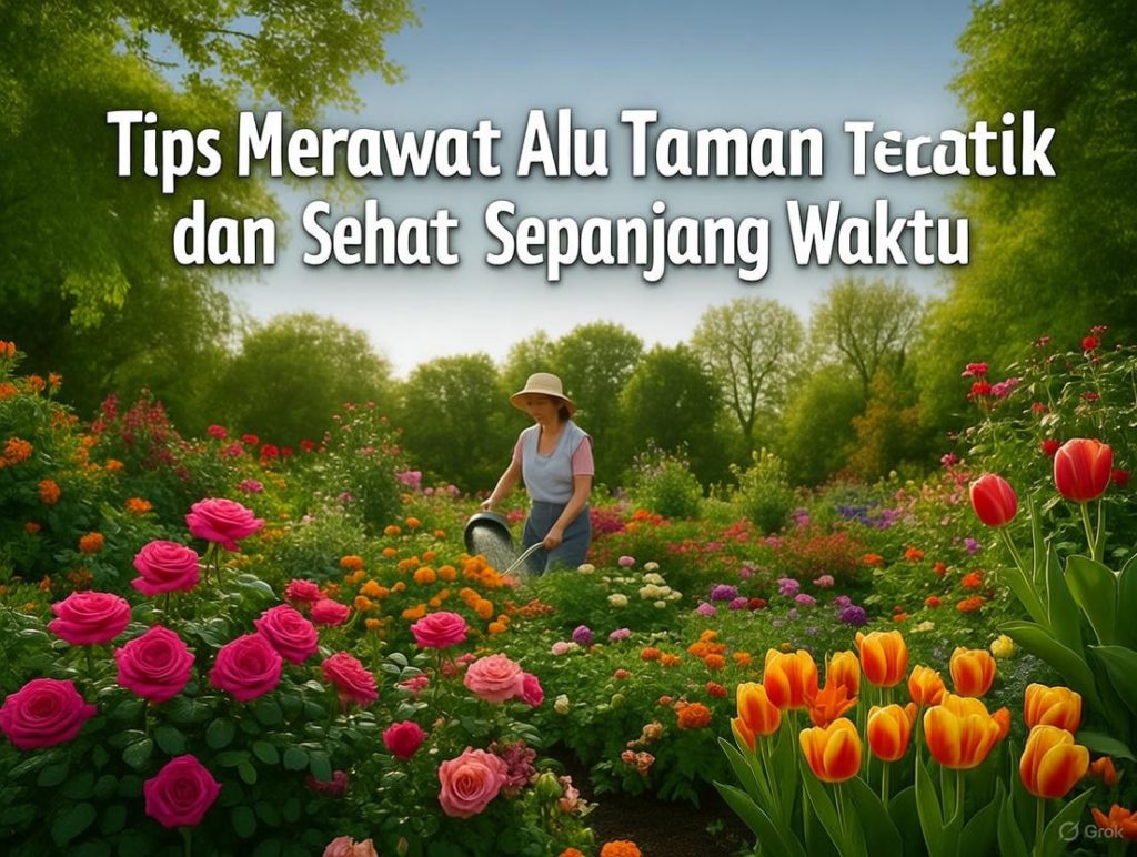Tips merawat taman