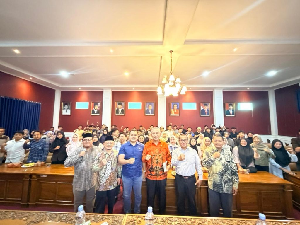 Sapa Mahasiswa & Sosialisasi 4 Pilar MPR RI Bersama drh. H. Achmad Ru’yat, M.Si