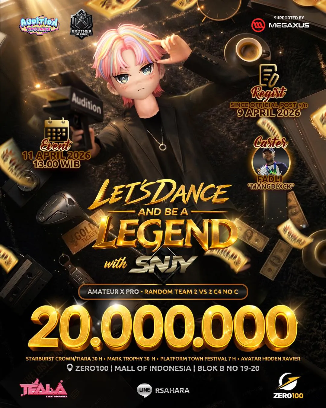 Event Organizer Megaxus