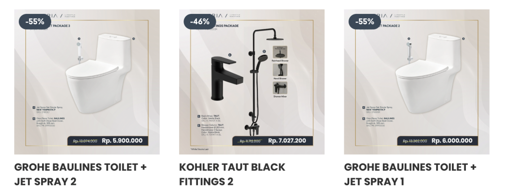 perlengkapan sanitari terbaik