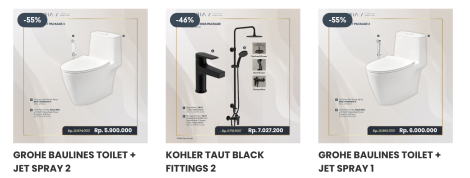 perlengkapan sanitari terbaik